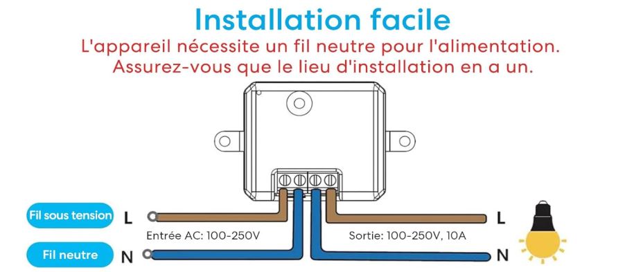 Installation Interrupteur Connecté