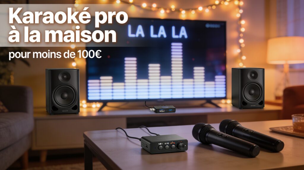 Karaoke maison &agrave; moins de 100&euro;