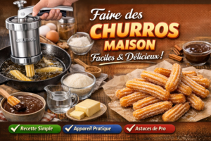 Faire des churros maison délicieux facilement
